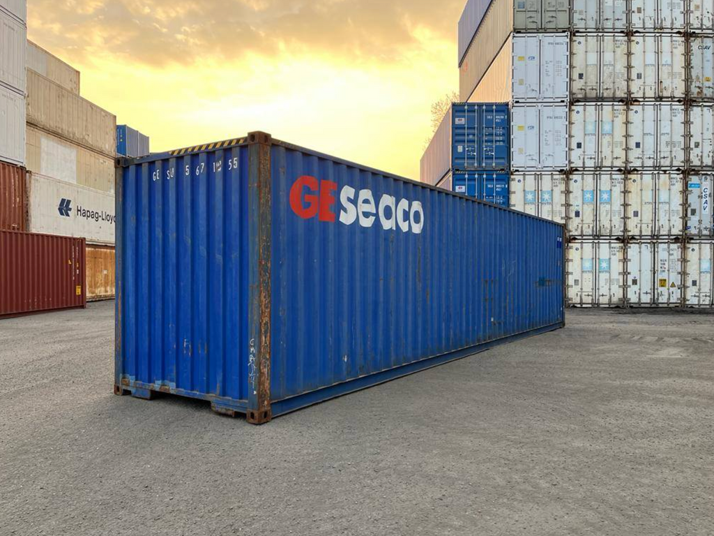 Used 12m (40ft) High Cube Shipping Container - Premium Volume Commercial Storage Unit | SA Depot