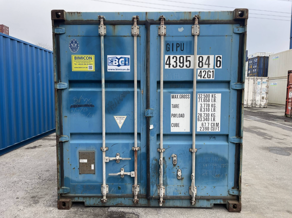 Used 12m (40ft) Shipping Container - Standard Dry Van Commercial Storage Unit | SA Depot