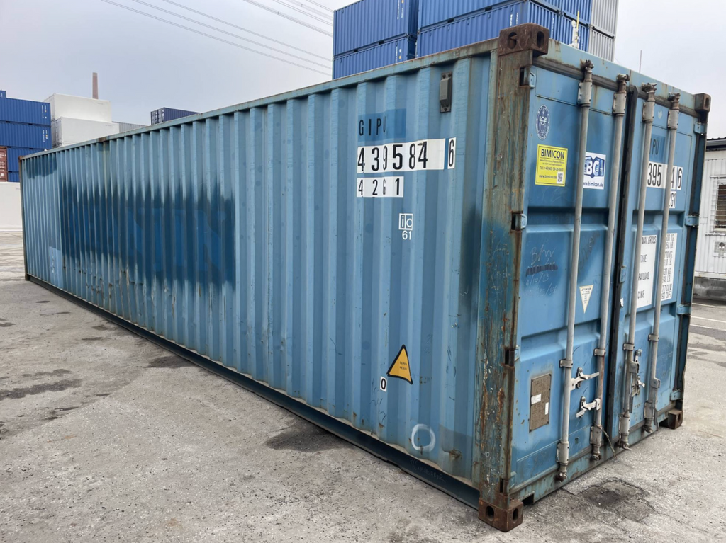 Used 12m (40ft) Shipping Container - Standard Dry Van Commercial Storage Unit | SA Depot 1